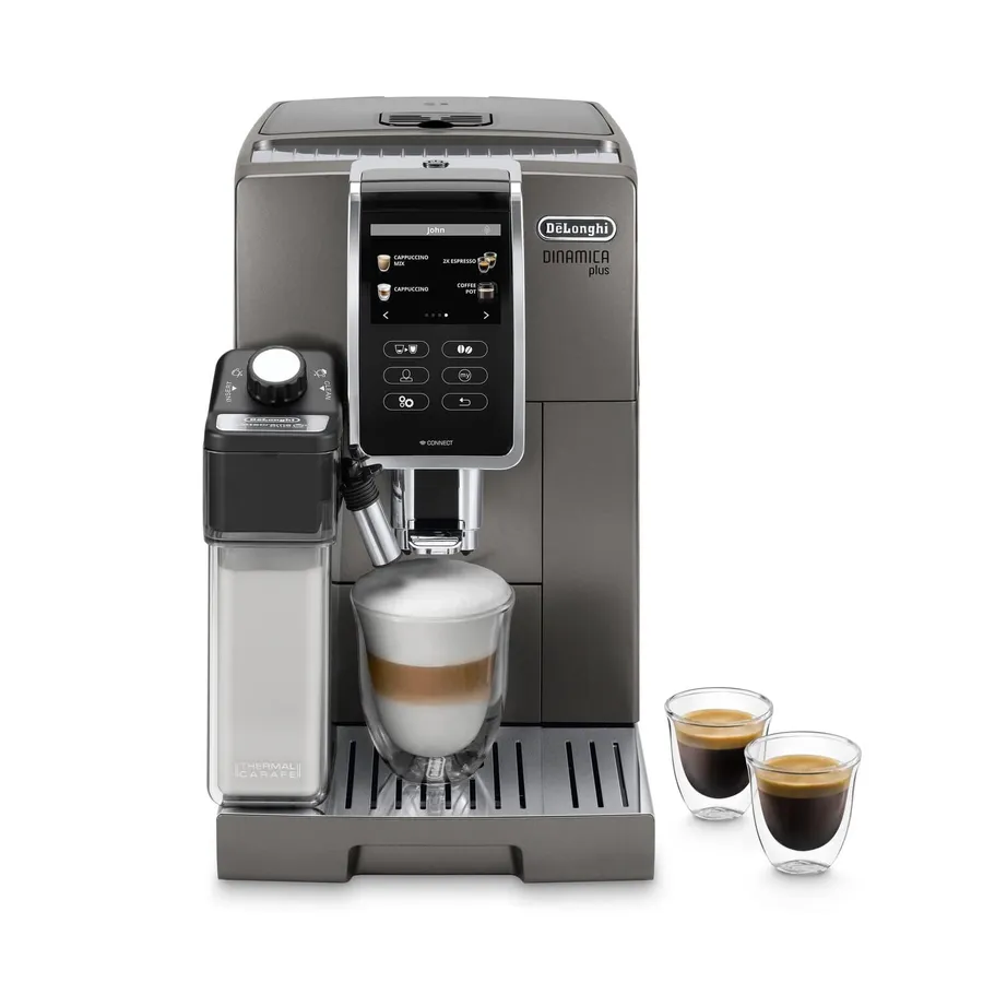Machine De’Longhi Dinamica Plus (ECAM370.95.T) vue de face