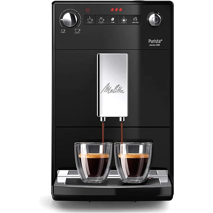 Machine Melitta Purista (F230-102) Pure Black vue de face